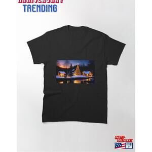 A Rustic Christmas Morning On The Farm Classic Tshirt